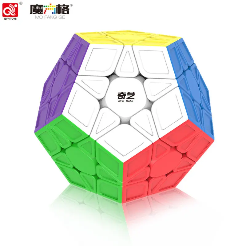 QIYI кубик Megaminx 3x3 Профессиональный для магического Куба 12 сторонних скоростных кубиков головоломка Oyuncak Neo Cubo Magico детская игрушка