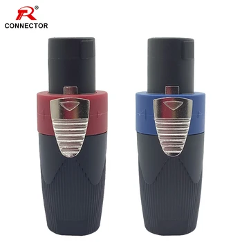 

1pc NL4FX Speak connector 4 Pole Male plug Audio Power amplifier speaker cable Connectors