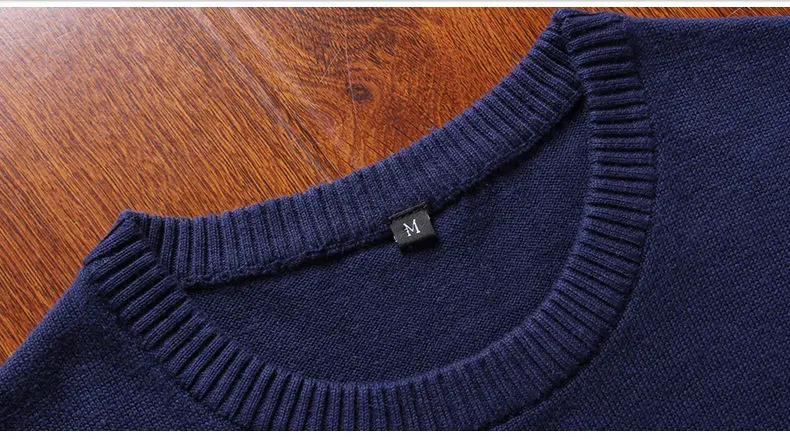 2018 New Mens Pullover Sweaters Autumn Winter Pure Cotton Sweater Pullovers Male Jumpers Striped MuLS Brand Knitwears Boys M-4XL 08
