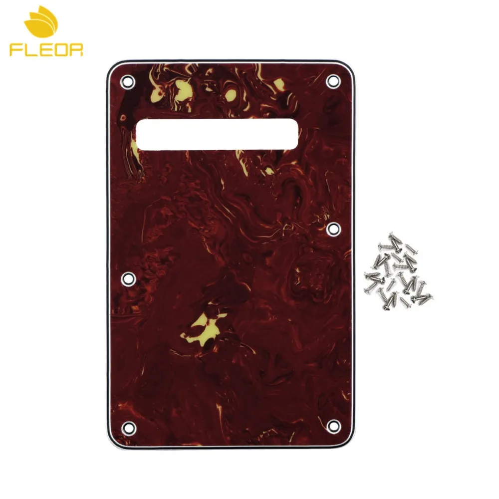FLEOR 4Ply электрическая задняя панель для гитары тремоло пружинная Крышка Замена