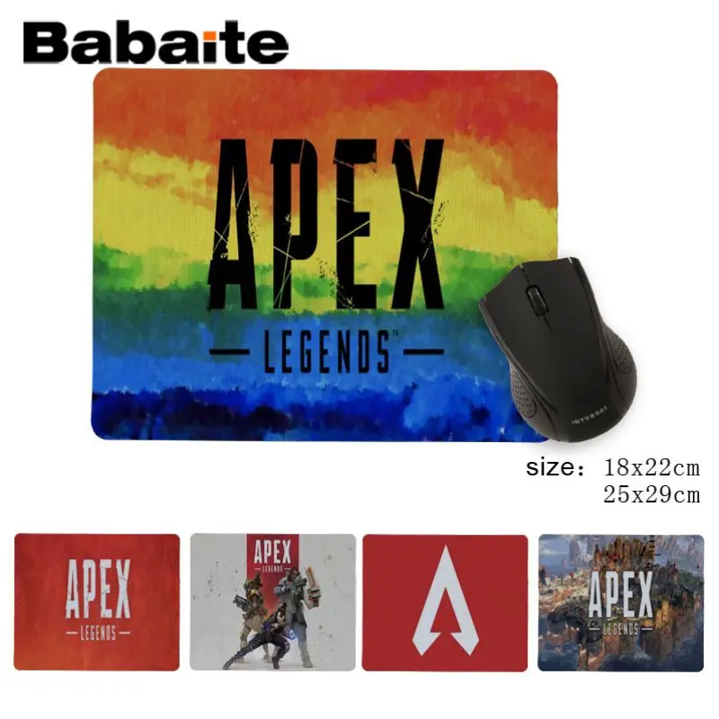 

Babaite New Design Apex Legends Logo Customized MousePads Anime Mouse Mat Soft Rubber Professional Gaming Mouse Pad Computer