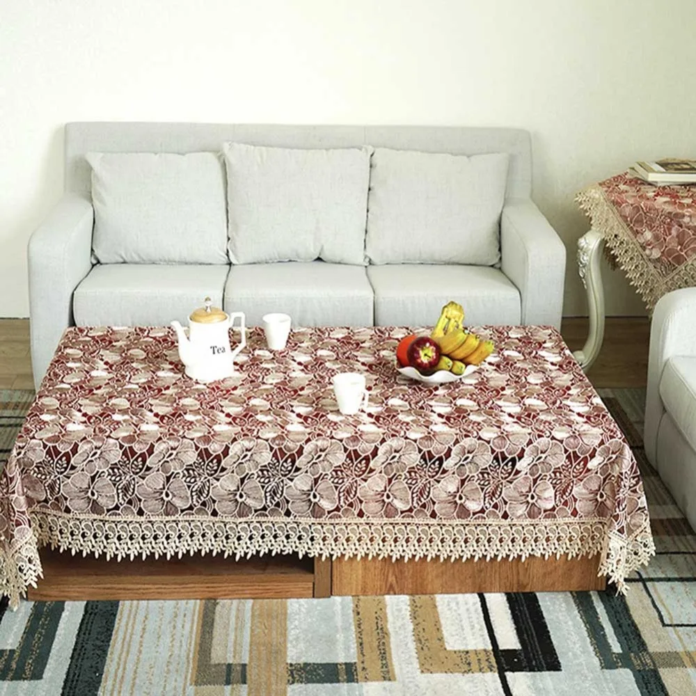 Meijuner Tablecloth High-end Fashion Table Cover Spandex Lace Home Dining Tablecloth For Dining Room Banquets Coffee Decoration Meijuner Tablecloth High-end Fashion Table Cover Spandex Lace Home Dining Tablecloth For Dining Room Banquets Coffee Decoration