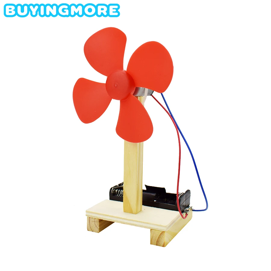 

DIY Electric Fan Model Science Toys for Kids Physics Experiment School Student Handmade Assembled Kits Educational Learning Toys