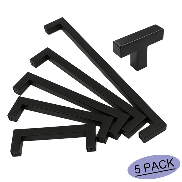 black cabinet knobs stainless