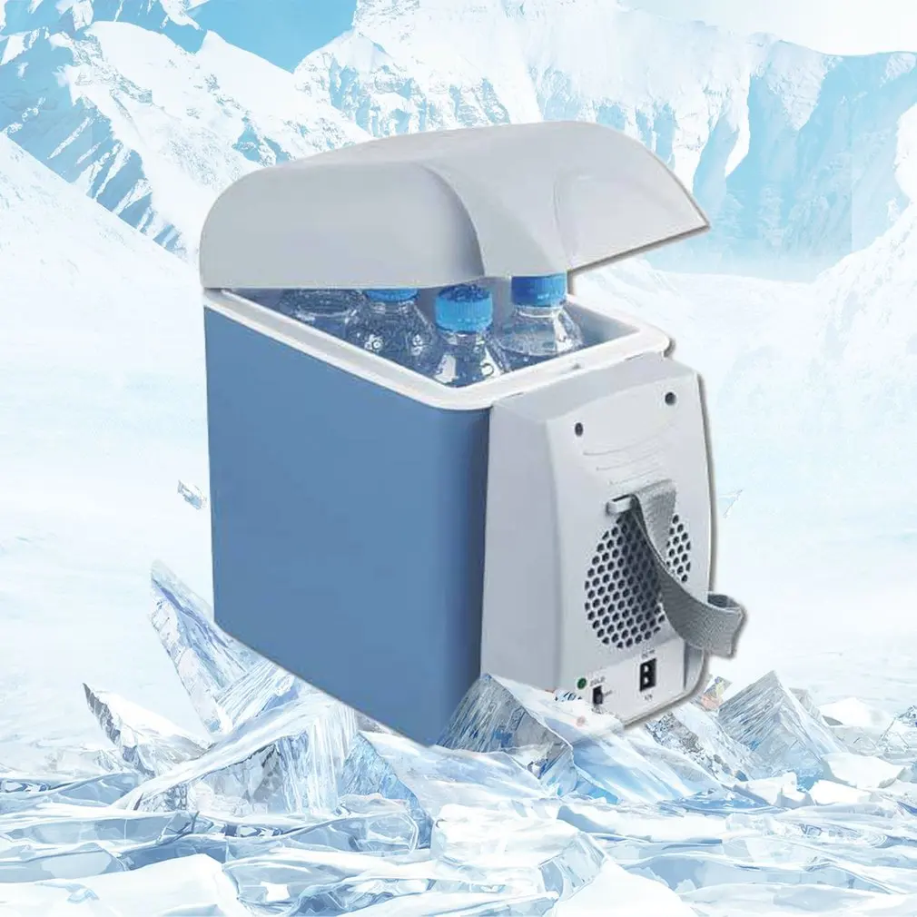 Multifunctional Car Fridge Portable 7.5L Freezer Cooler Warmer 12V Mini