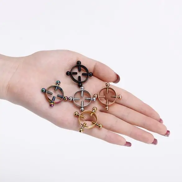 

Fashion Women Body Piercing Breast Nail Screw Bell Pendant Fake Nipple Ring Adijustable Nipple Ring Jewelry Sexy nipple jewelry