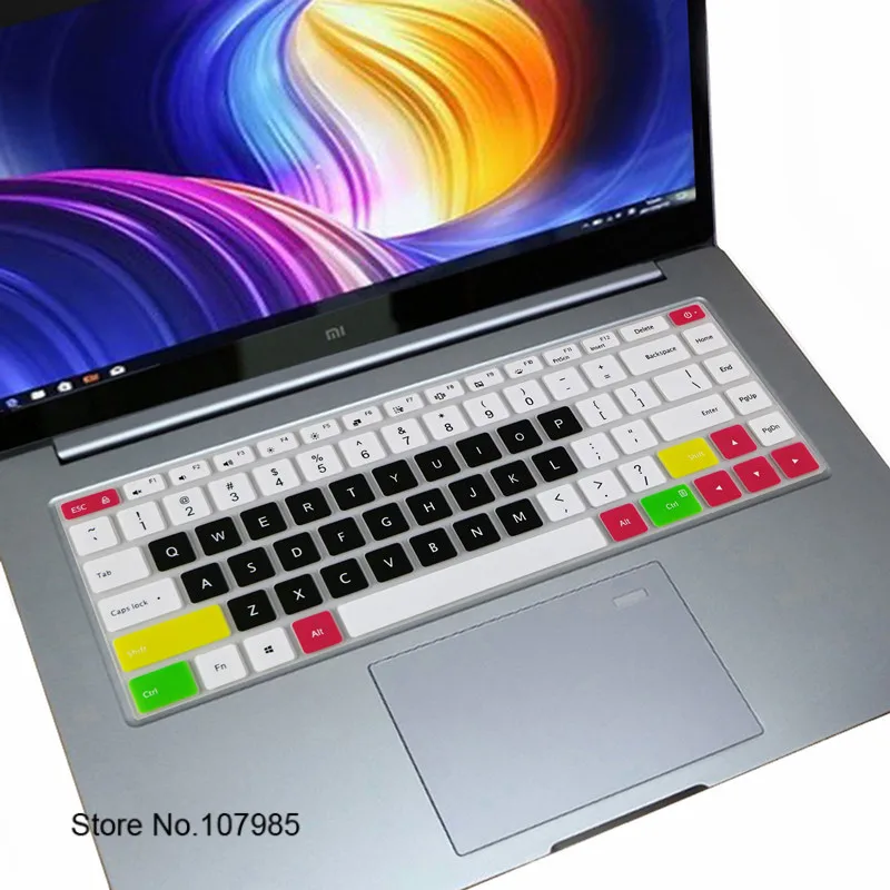 

15 inch Silicone Laptop Notebook Keyboard Cover Skin Protector For Xiaomi Mi Notebook Pro 15.6'' 15.6 Inch 2017 Accessory i7