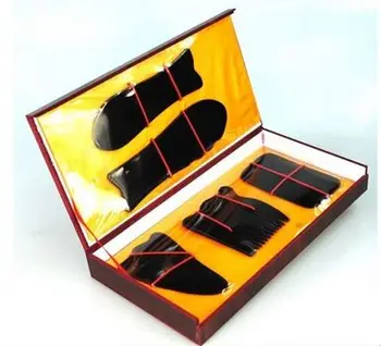 

5Pcs Chinese Traditional Gua Sha Acupuncture Massage Natural Tool Set Guasha free shipping the best gift for woman day