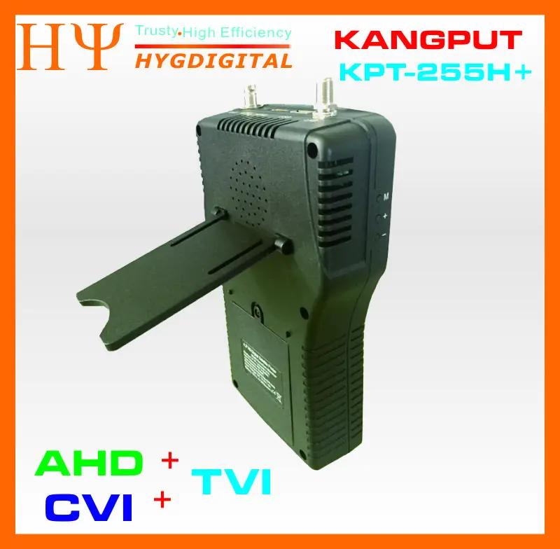 [Подлинный] KPT-255H + AHD TVI CVI DVB-S2 Цифровой спутниковый Finder метр камеры видеонаблюдения Подсветка ЖК-дисплея kpt-255h Плюс Кнопка 4,3 дюйма