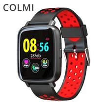 

COLMI Smart Watch S11 Heart Rate Touch Screen Remote Control Bluetooth Silicone Strap Men for IOS Xiaomi Samsung Phone Android