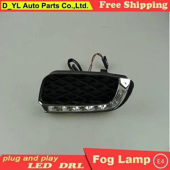 

Car Styling good quality led fog lamp for SMART LED DRL 2009-2011 LED Daytime running light for SMART Fog Light Car part