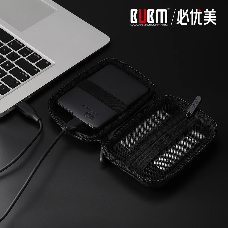 

BUBM External Hard Drive Case Cover 2.5 Inch, Shockproof Travel Case for Western Digital Seagate Expansion Seagate Backup