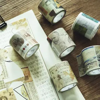 

12 pcs/lot Famous Master Works Washi Tape Adhesive Tape DIY Scrapbooking Sticker Label Masking Tape