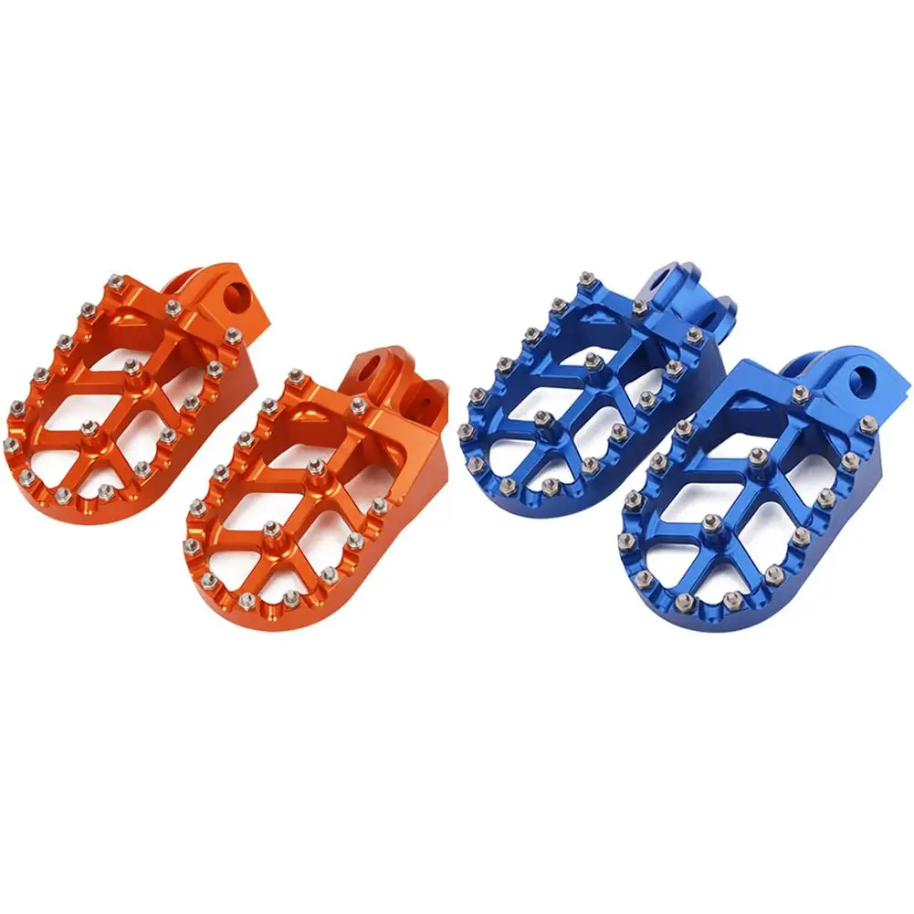 

1Pair Motorcycle Foot Pedals Foot Pegs Footrests for KTM SX SXF EXC EXCF XC XCF XCW XCFW SMC 65 85 125 150 200 250 300 350 400
