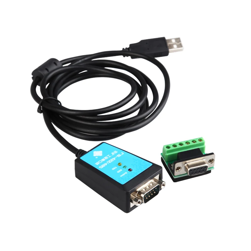 Кабель переходник USB2.0 в RS232 RS485 RS 485 RS422 422 DB9 COM с последовательным портом чипсет FTDI 1