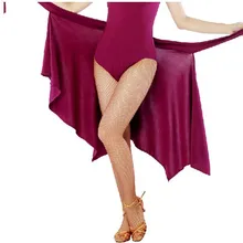 Новое поступление бальных танцев юбка s фиолетовый/черный/красный/розовый/леопард, латино танцевальная юбка платье для танцев DQ13009