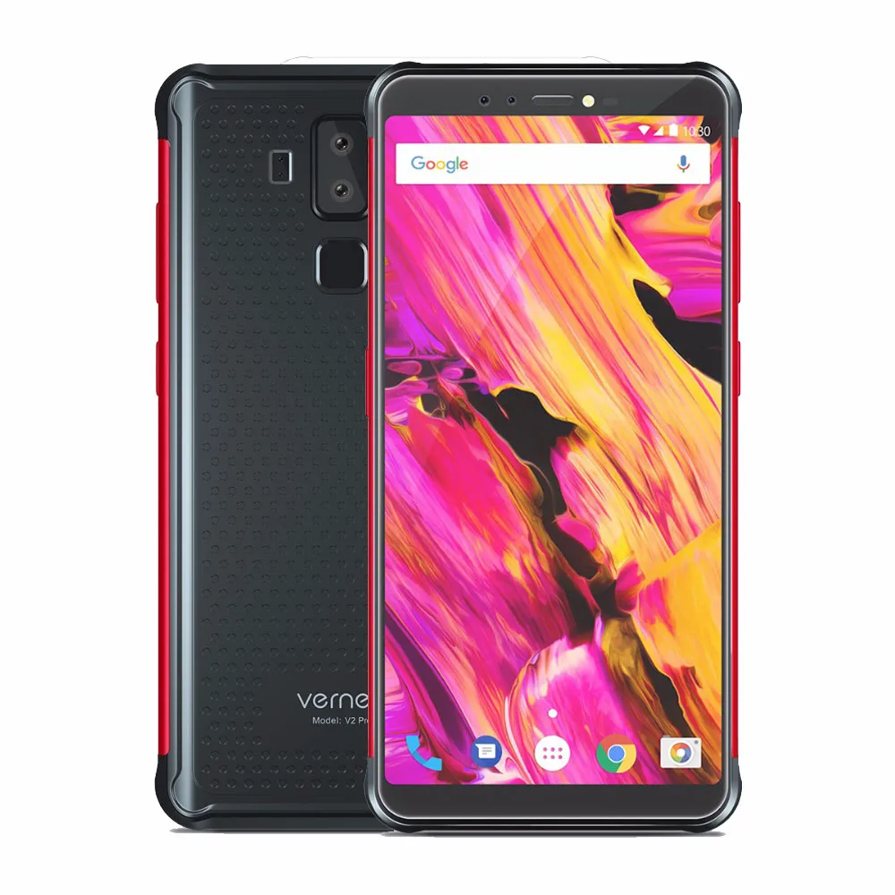 Vernee V2 Pro IP68 Водонепроницаемый мобильного телефона 5 99 дюйма 6G Оперативная память