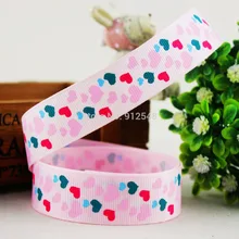 153445,7/8» 22MM love Series Printed grosgrain ribbon, DIY handmade materials, headwear accessories, wedding gift wrap