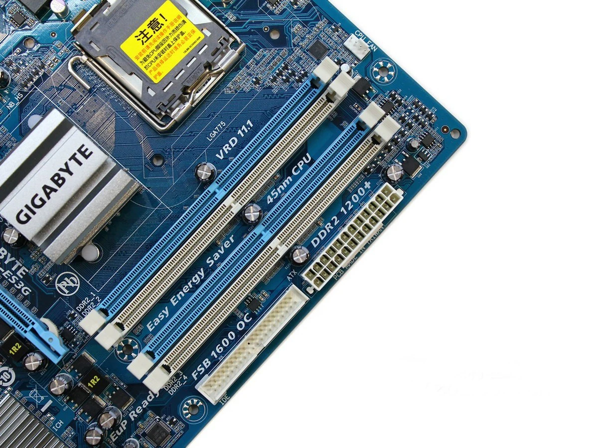 Материнская плата GIGABYTE GA-P43-ES3G для настольных ПК P43 с разъемом LGA 775 для Core 2 Pentium D DDR2 16G ATX оригинальная P43-ES3G материнская плата
