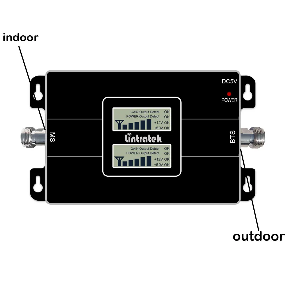 2G+3G communication amplifier Cell Phone Signal Booster GSM 900 (Band 1) WCDMA 2100 mhz Mobile Cellular Signal Repeater Set @6.3