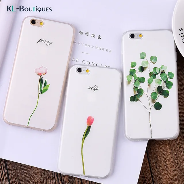 coque iphone 6 pivoine