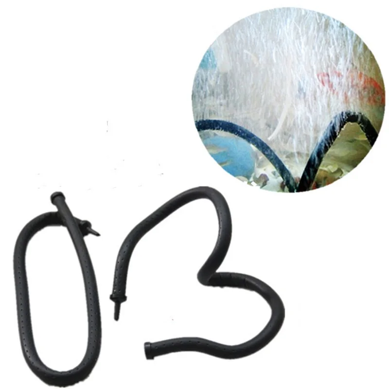 

Multi Size For Aquariums Fish Air Rubber Bubble Bar Wall Curtain Tube Hose Tanks Bubble Bar Oxygen 20/30/45/60/75/90/105/120cm