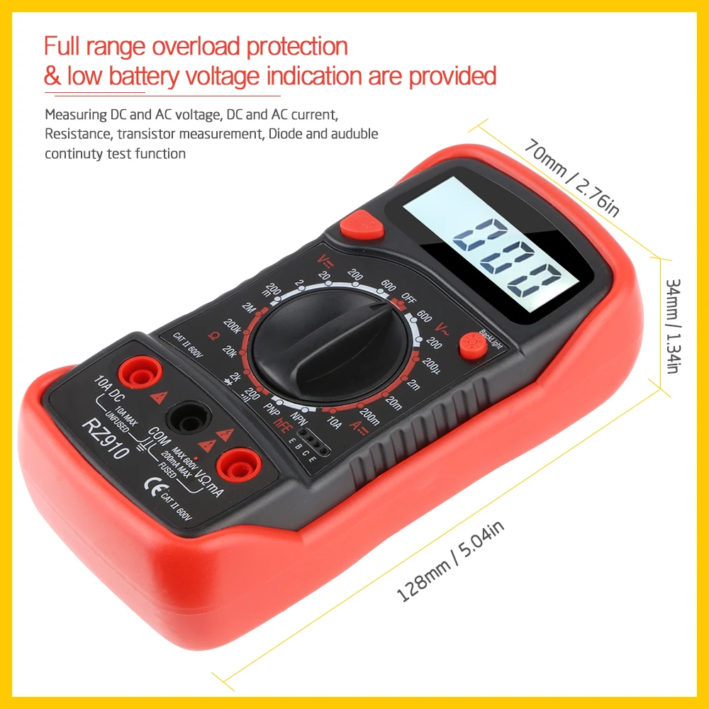 digital multimeter RZ910.5