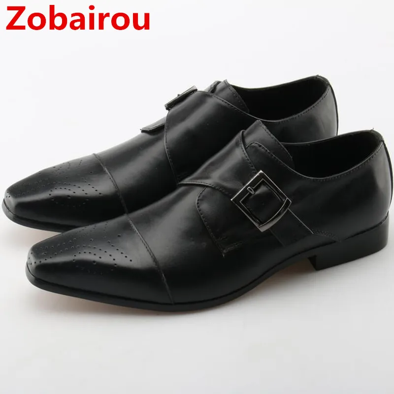 Zobairou Estilo Clasico Zapatos De Vestir Para Hombre Zapatos
