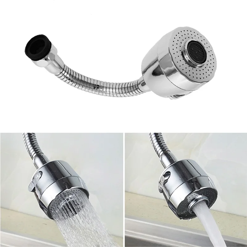 360 Rotary Kitchen Faucet Bathroom Spray-shower Filter L/S Size Water Saving Tap Faucet Bubble Aerator Nozzle Filter