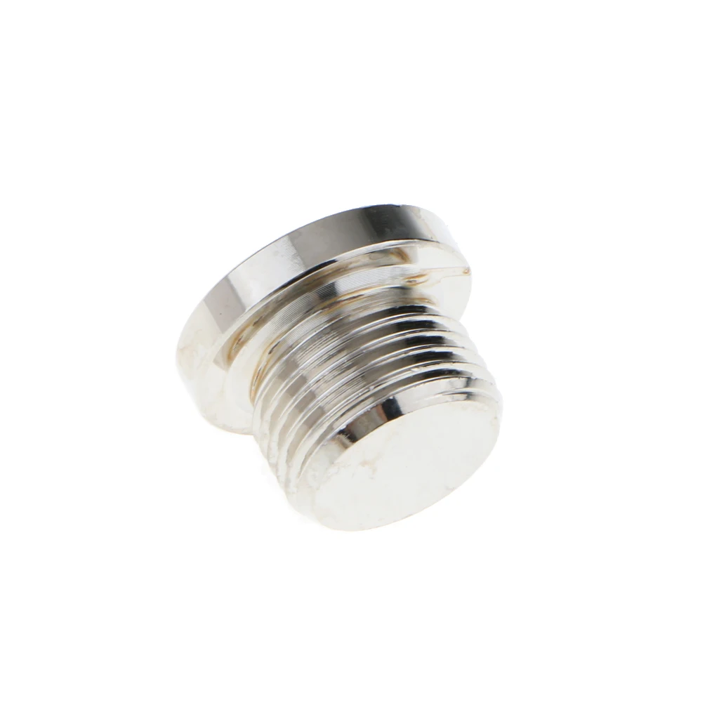

M18x1.5 Thread JX0006 Iron&Electroplated Nickle Hex Bolt Bung Plug Head Exhaust for Oxygen Sensor