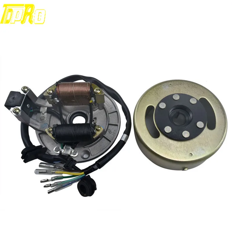 Магнитная пластина статора + комплект маховика 110cc 125cc Kick Start для