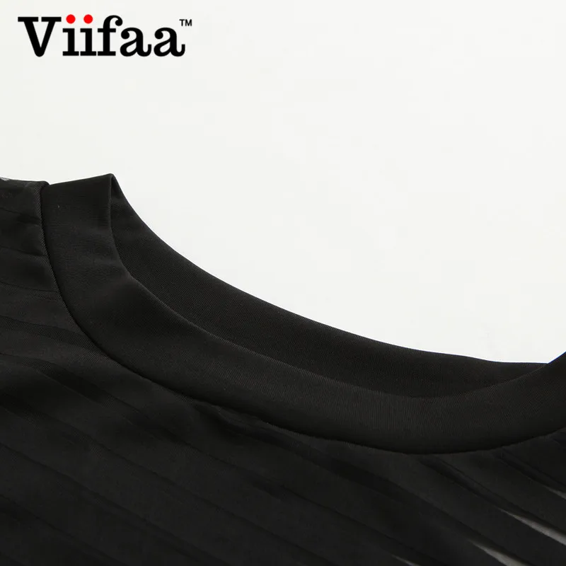 Viifaa Sexy Black Bodysuit Women See Through Mesh Striped Jumpsuit Short Sleeve Body Femme Romper Summer Bodysuits Viifaa Sexy Black Bodysuit Women See Through Mesh Striped Jumpsuit Short Sleeve Body Femme Romper Summer Bodysuits