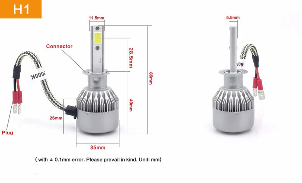 SPEVERT 110W 20000LM комплект автомобильных светодиодных фар для авто H4 9004 9007 H13 H7 H1 H3 H8 H11 9005 HB3 9006 HB4 881 автомобильная светодиодная головная лампа