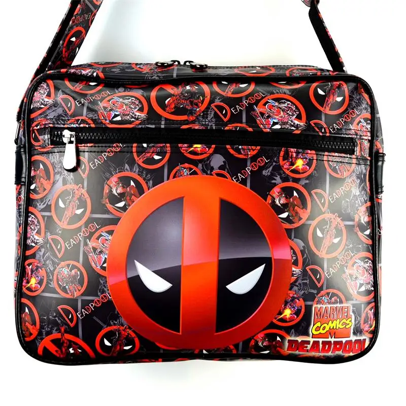 

Variety of large capacity Cartoon Iron Man / Captain America / Superman / Flash Cartoon shoulder Messenger Bag