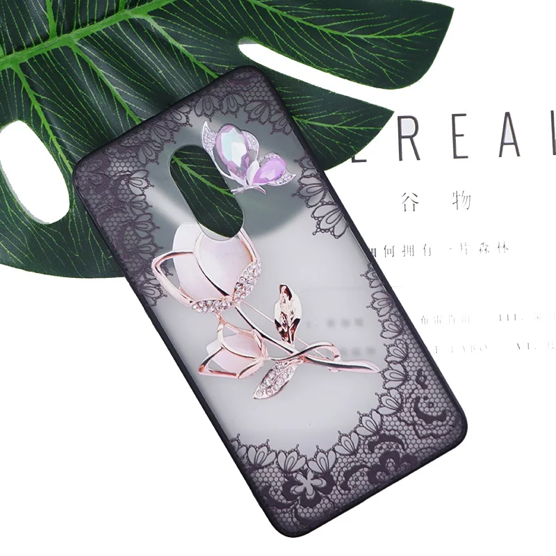 

Lace Pattern Printing Case for Xiaomi redmi note 4 X 5.5" Back Matte Cover for redmi note4 note4x