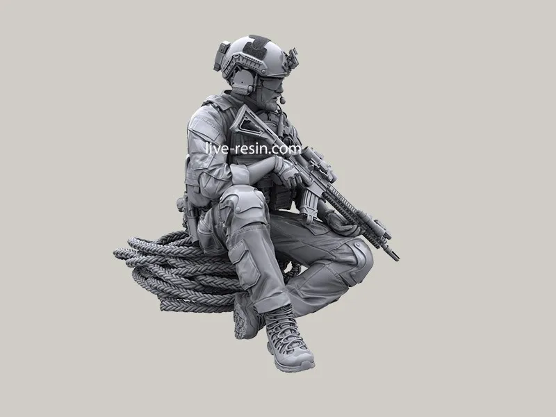 XINGCHANG Kit Modello in Resina 1//35 US Navy Seal # 1 Non assemblato Non Verniciato