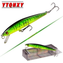 YTQHXY 2017 Good Quality Fishing Lure Floating Minnow Wobbler Professional Baits 110mm 9.2g 6# fishhook Crankbait YE-235Y