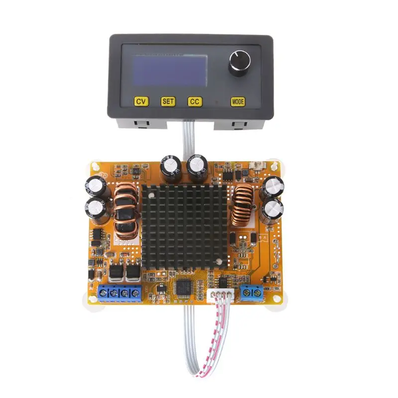 Переменного тока в постоянный ток Мощность Регулируемый преобразователь Питание модуль 5A Boost модуль ЖК-дисплей цифровой автоматический шаг-шаг вверх-вниз Напряжение модуль