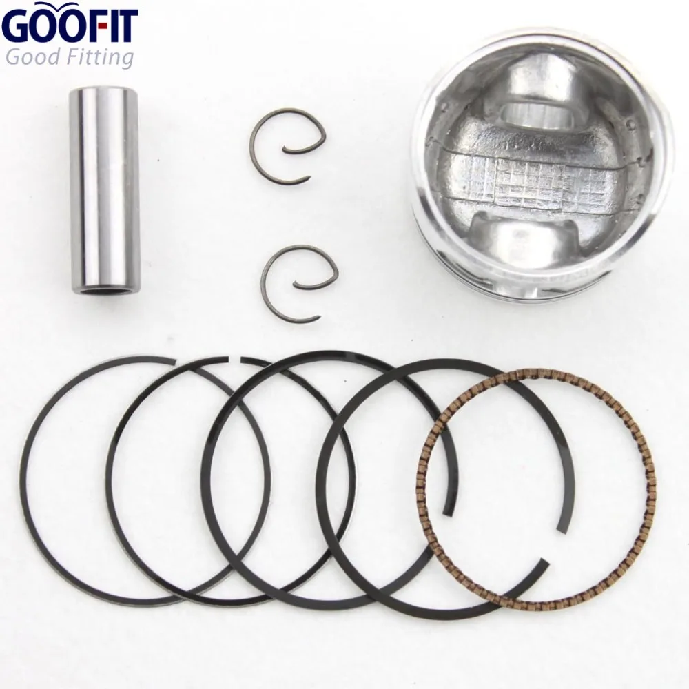 GOOFIT Piston в сборе для 70cc ATV Байк Go Kart мотоциклетный поршневой аксессуар K082-001 |