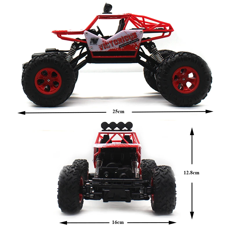 1:16 Rock Crawler 2 4 ГГц полноприводный Радиоуправляемый автомобиль 4x4 игрушечные