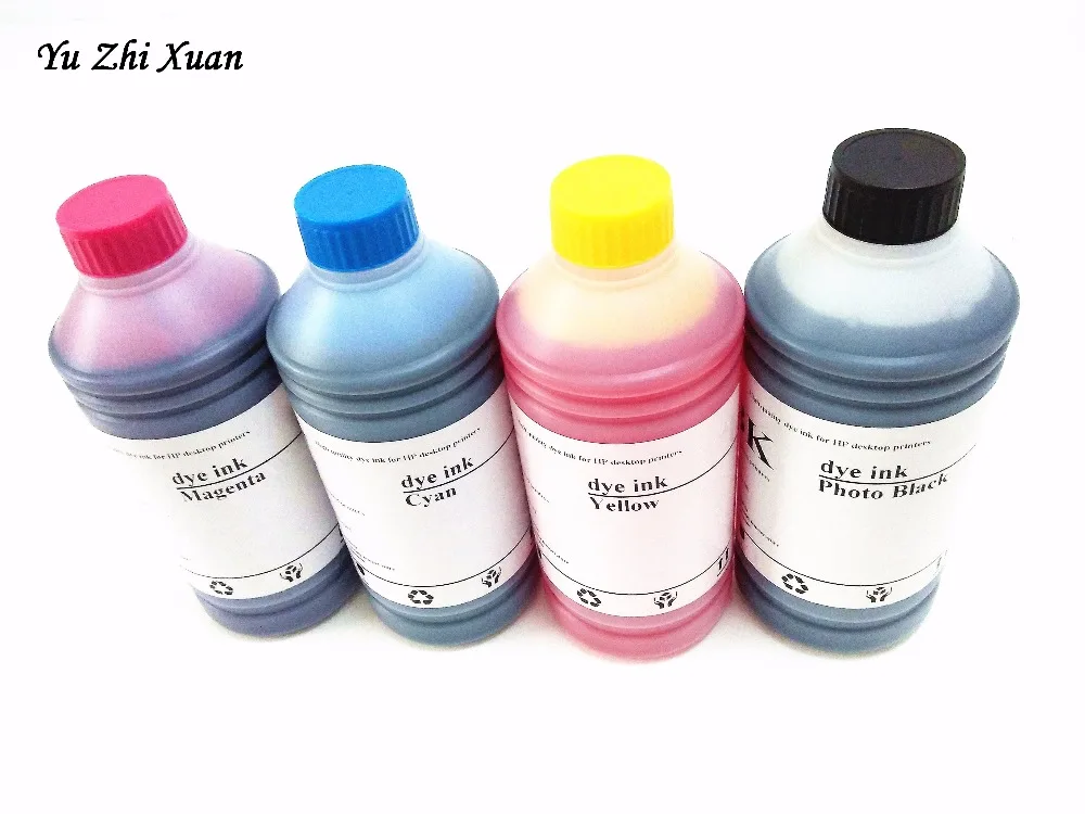 Yu Zhi Xuan! 8 цветов BK C M Y LC LM MK LGY 1 Лот 1000 мл краситель чернила универсальные чернила для hp Photosmart Pro B9180 чернила для заправки