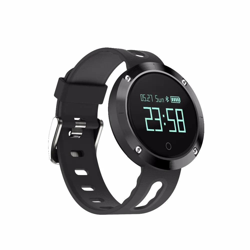 imágenes para DM58 Bluetooth 4.0 Inteligente Del Reloj RateBlood Presión Rastreador De Fitness Deportes Impermeable Reloj para IOS Android imágenes para DM58 Bluetooth 4.0 Inteligente Del Reloj RateBlood Presión Rastreador De Fitness Deportes Impermeable Reloj para IOS Android