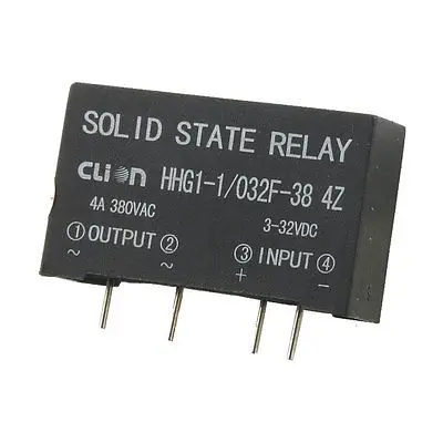 

High quality  HHG1-1/032F-38 4Z in 3-32V DC Out 380V AC 4A PCB Solid State Relay Svxuf