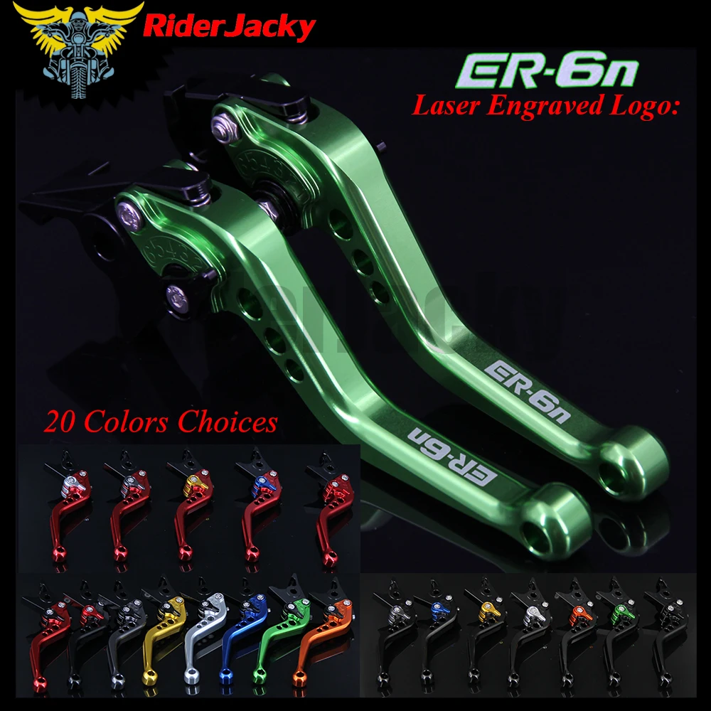 RiderJacky CNC регулируемые 14 7 см короткие рычаги тормозной муфты для Kawasaki NINJA