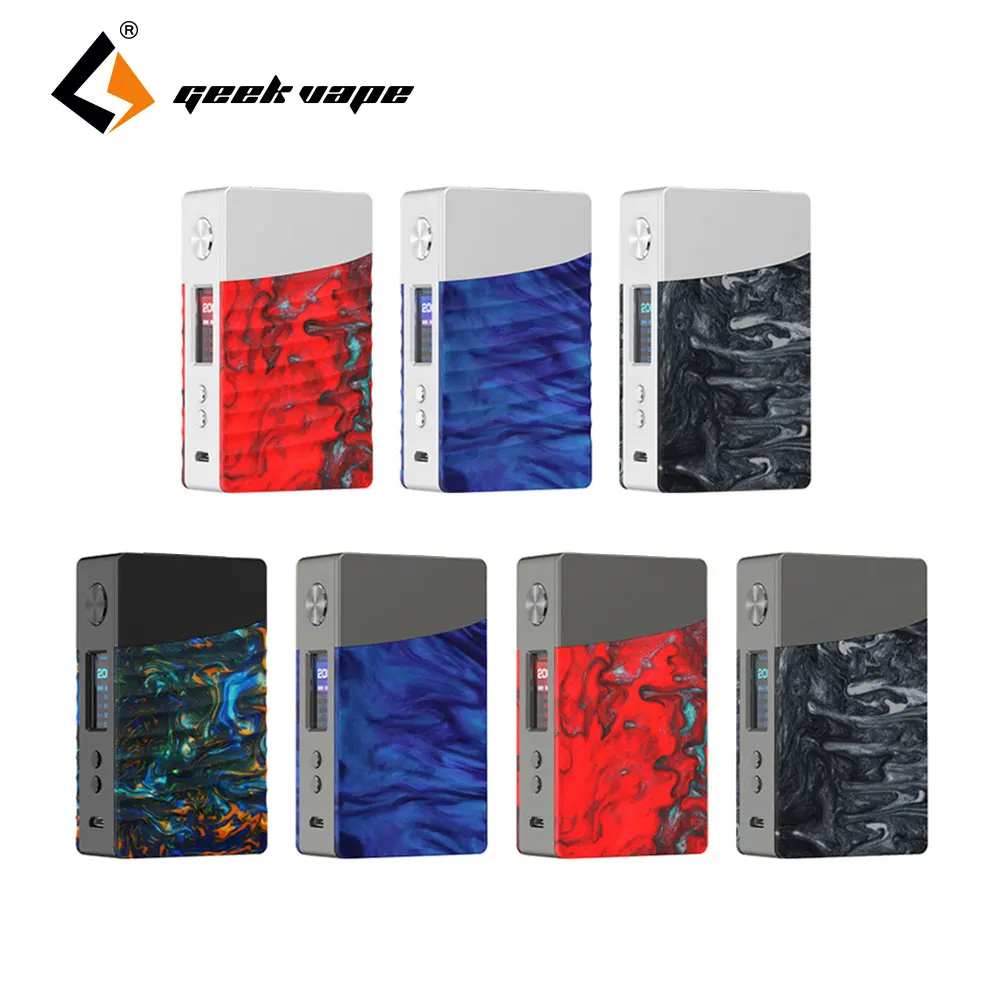 

Original 200W GeekVape NOVA TC Box MOD with Advanced AS Chip Max 200W Output No 18650 Battery Box Mod Vape Mod Vs Aegis Legend