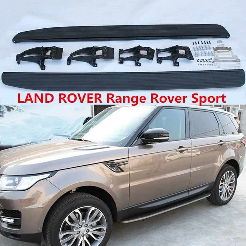 Для LAND ROVER Range Rover Sport 2014 15 16 2017 2018 2019 2020 подножки боковые ступенчатые педали