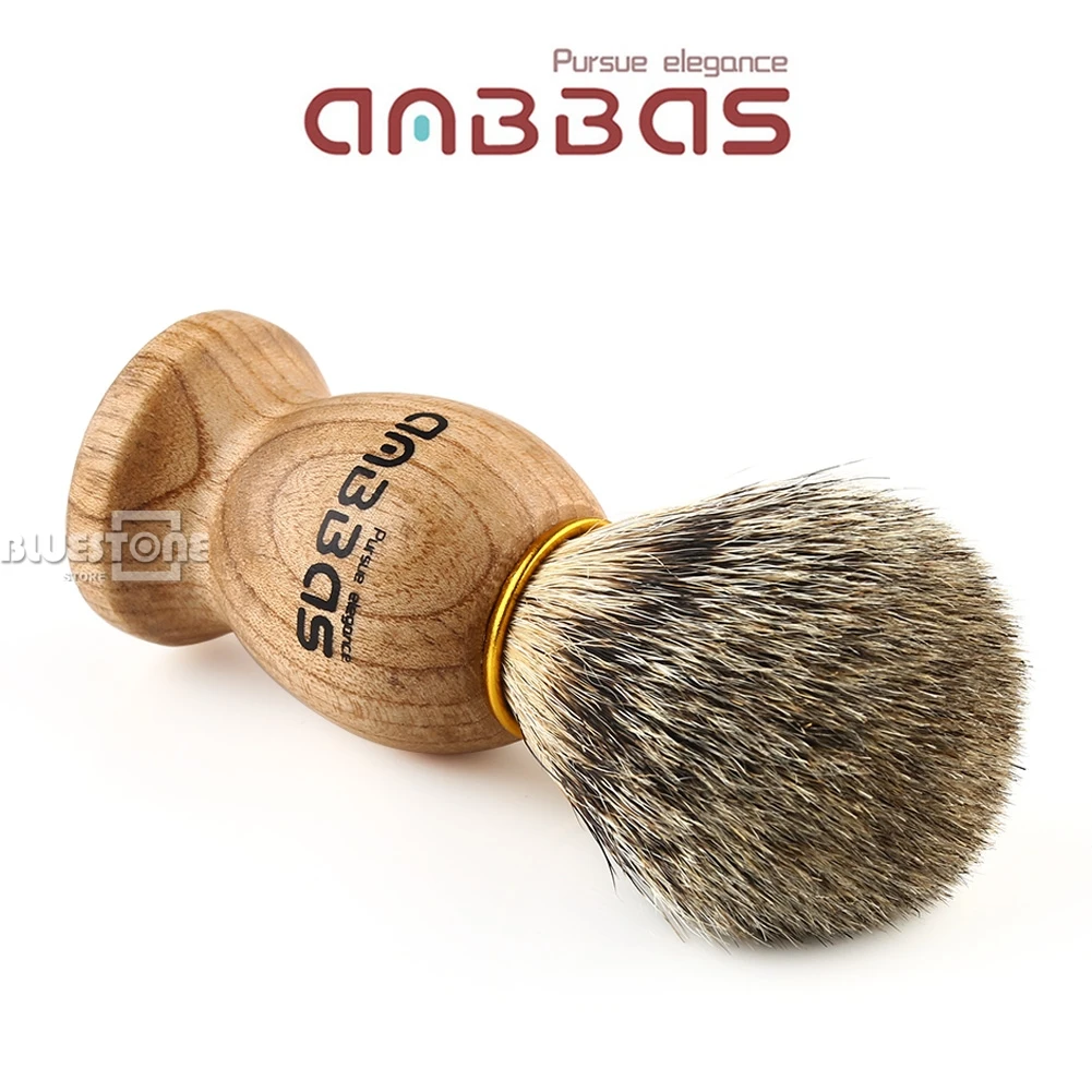 جديد anbbas المحمولة فو الغرير فرشاة الحلاقة السفر النمط ، الألومنيوم الإطار للرجال هدية جديد anbbas المحمولة فو الغرير فرشاة الحلاقة السفر النمط ، الألومنيوم الإطار للرجال هدية