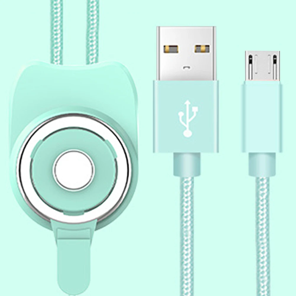

2 In 1 Free Disassemble Data Line Mobile Phone Neck Lanyard Multifunctional Accessories With Charging Cable For Type-C Android