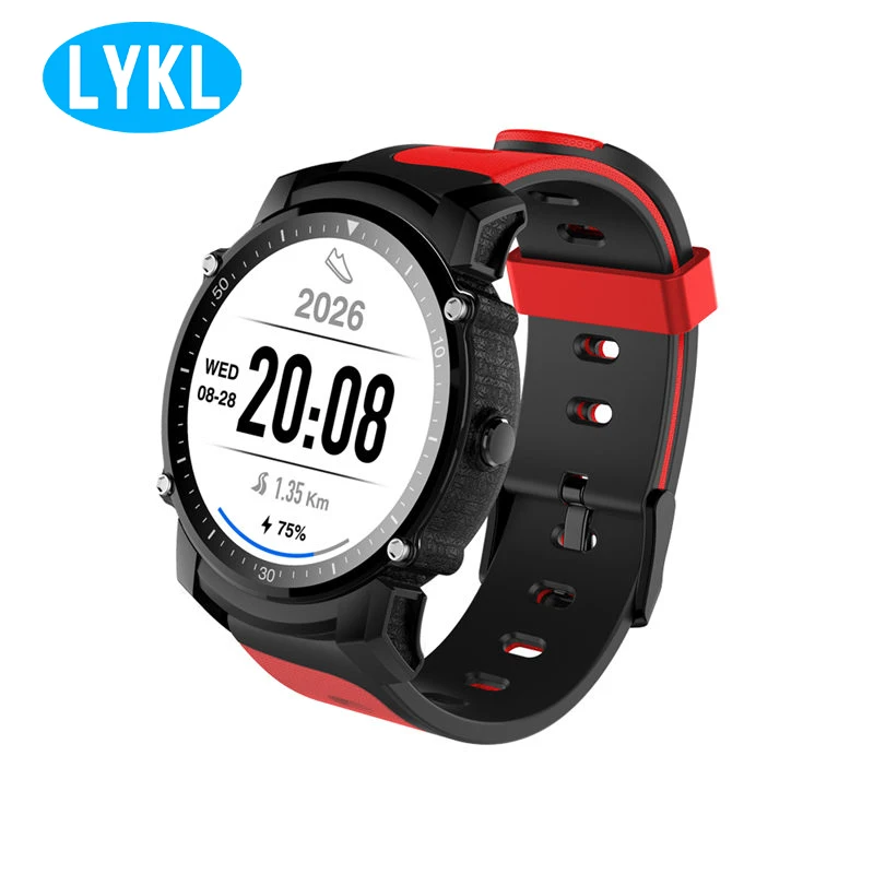 

LYKL fitness bracelet FS08 smart watch with IP68 waterproof GPS Bluetooth 4.0 heart rate tracker multi-mode motion tracking
