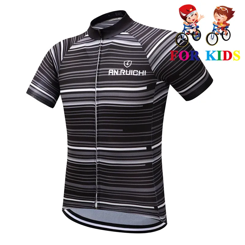 Дети Vélo велосипед для мальчиков Джерси быстрое высыхание детей дорожный горный велосипед MTB Одежда Майо Ropa Ciclismo - Цвет: Short jerseys 1